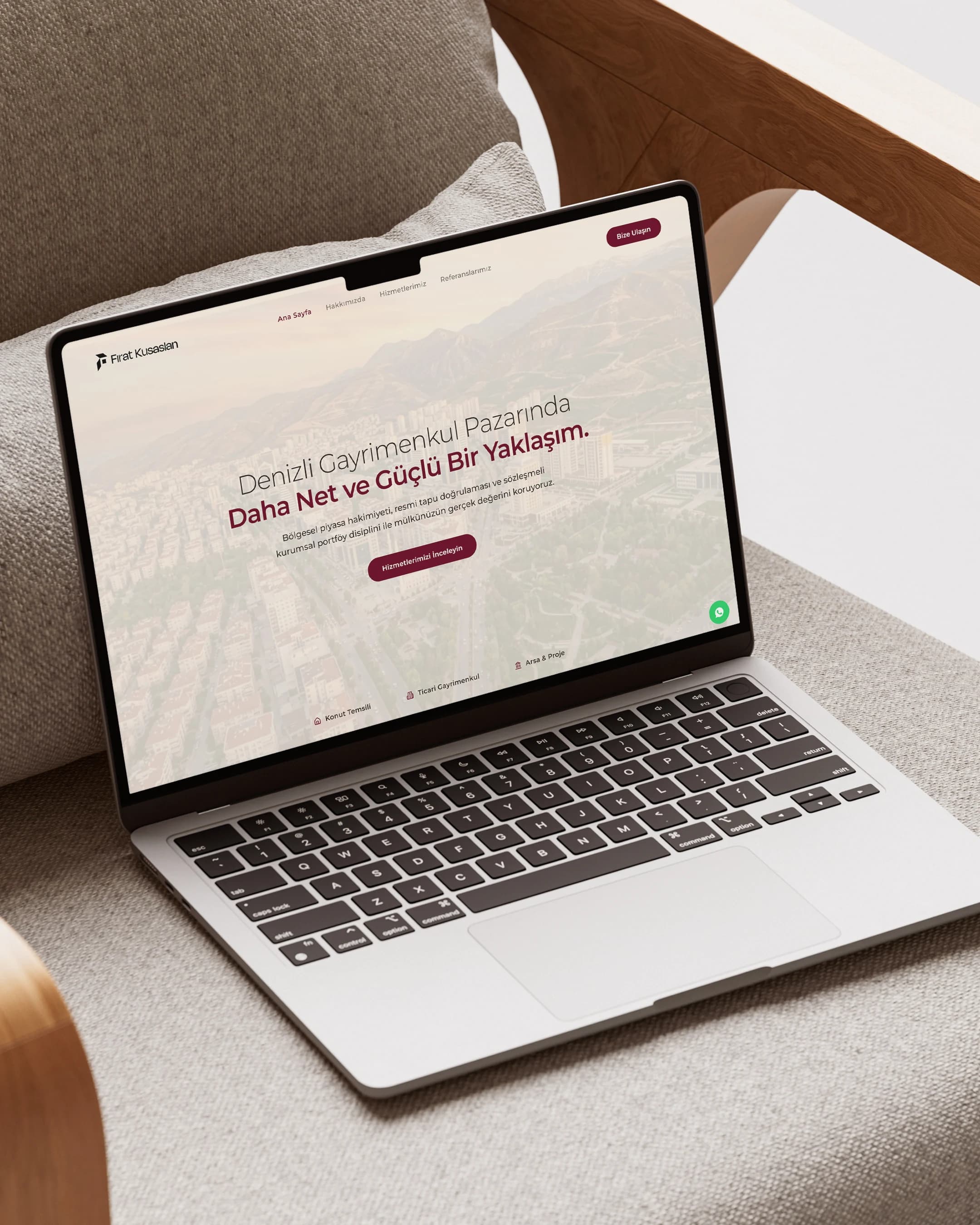 Kurumsal Emlak Web Sitesi