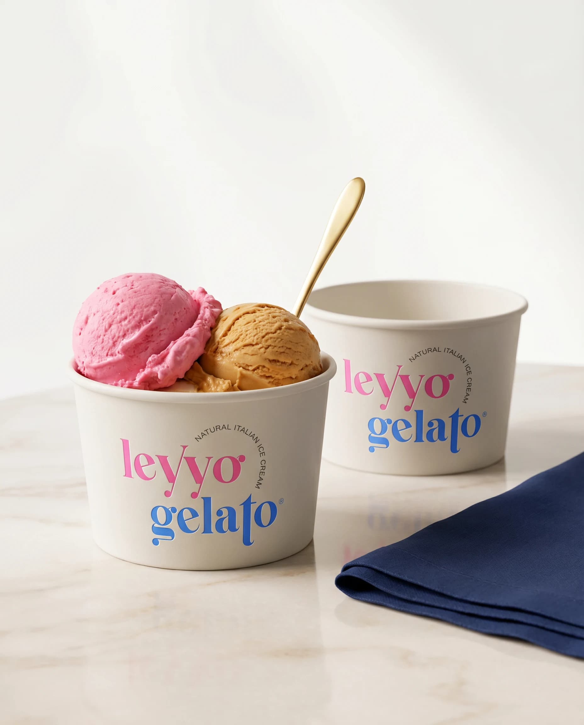 Leyyo Gelato - Logo Tasarımı