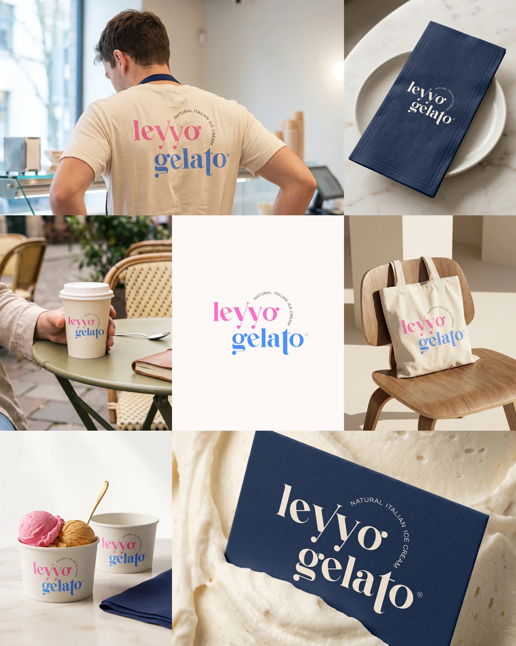 Leyyo Gelato - Logo Tasarımı