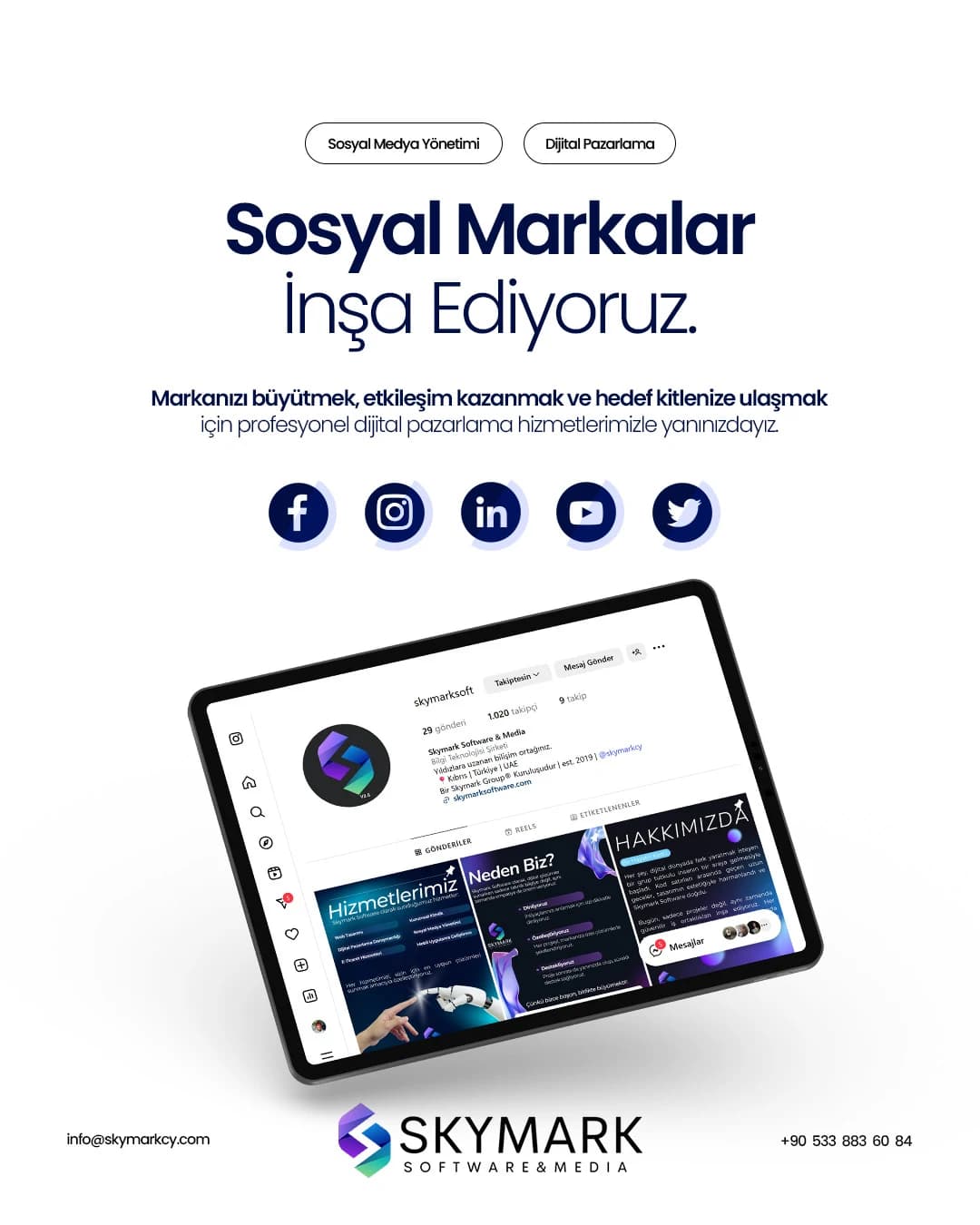 Skymark Software & Media - Sosyal Medya