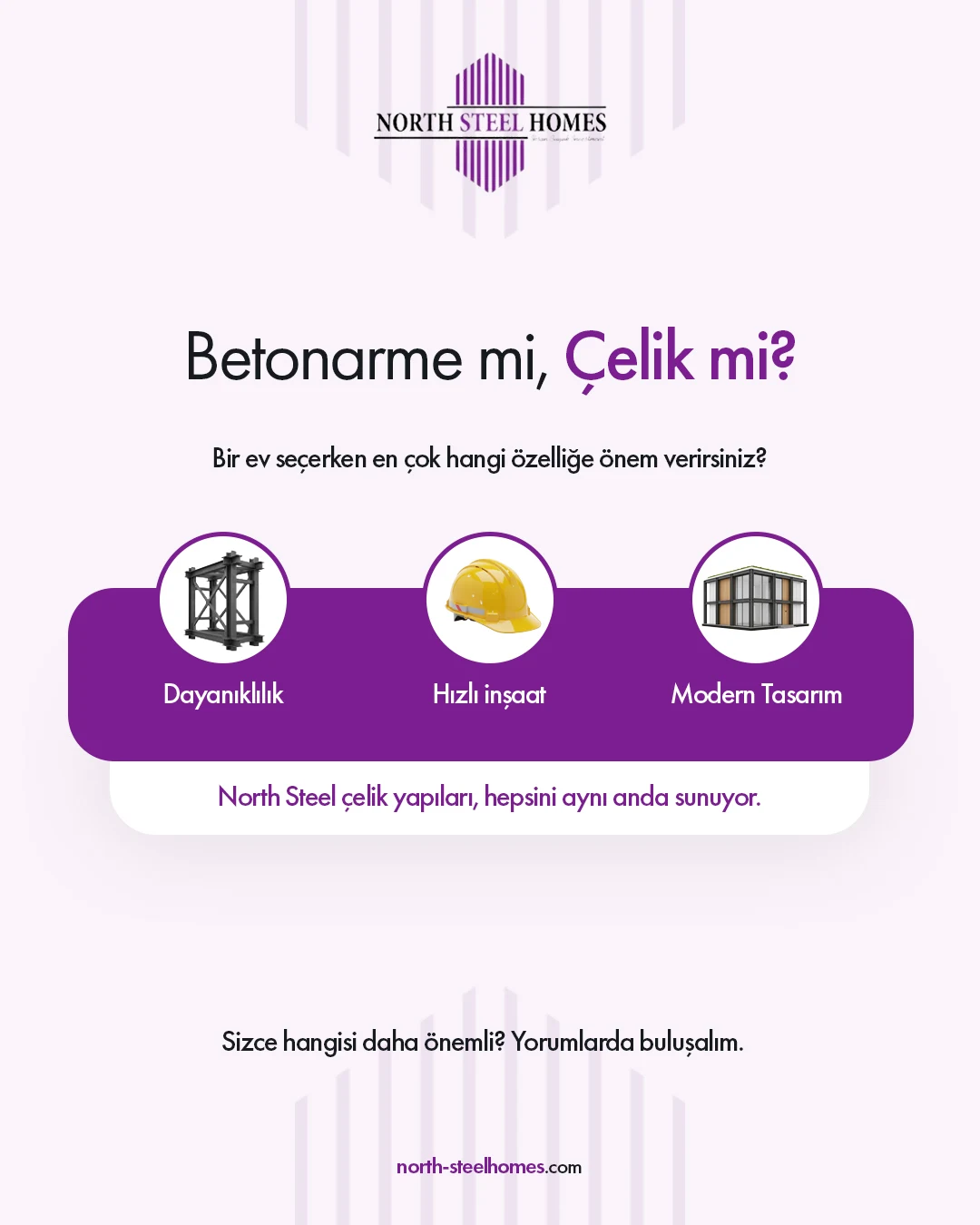 North Steel Homes - Sosyal Medya